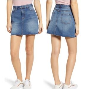 SP Black Label Belted Denim Skirt - Waist Size 30